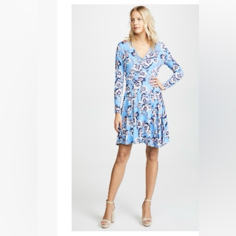 Yumi Kim Folk Story Sky Blue Mini Dress